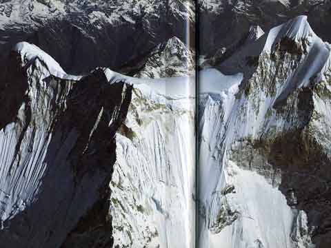 
Menlungtse West summit and East main summit from south - Over the Himalaya book
